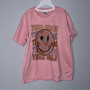 Girls Third Grade Vibes T-Shirt